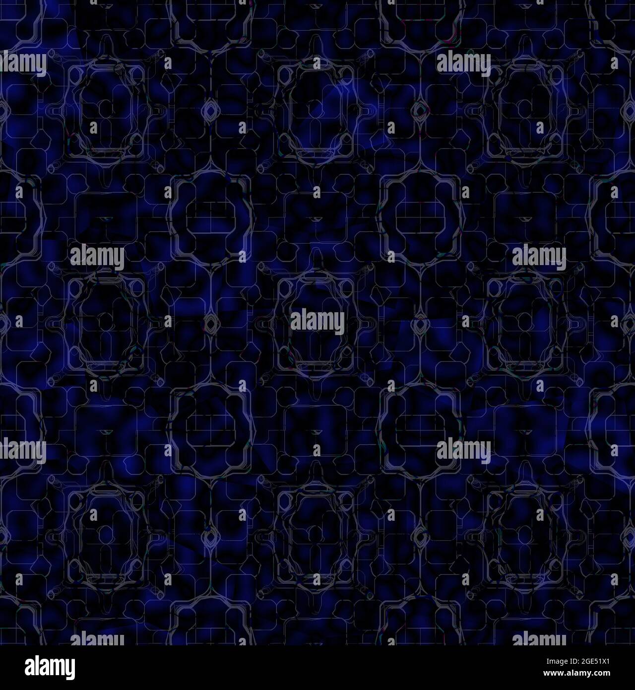 Science Background Tile Pattern Science fiction seamless, linear, background tile pattern Stock Photo ...