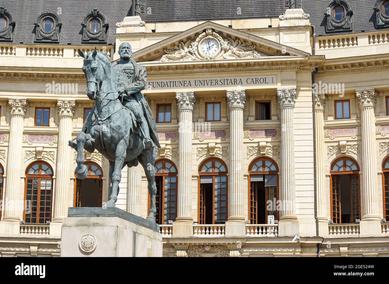 Statue of king carol i of romania hi-res stock photography and images ...