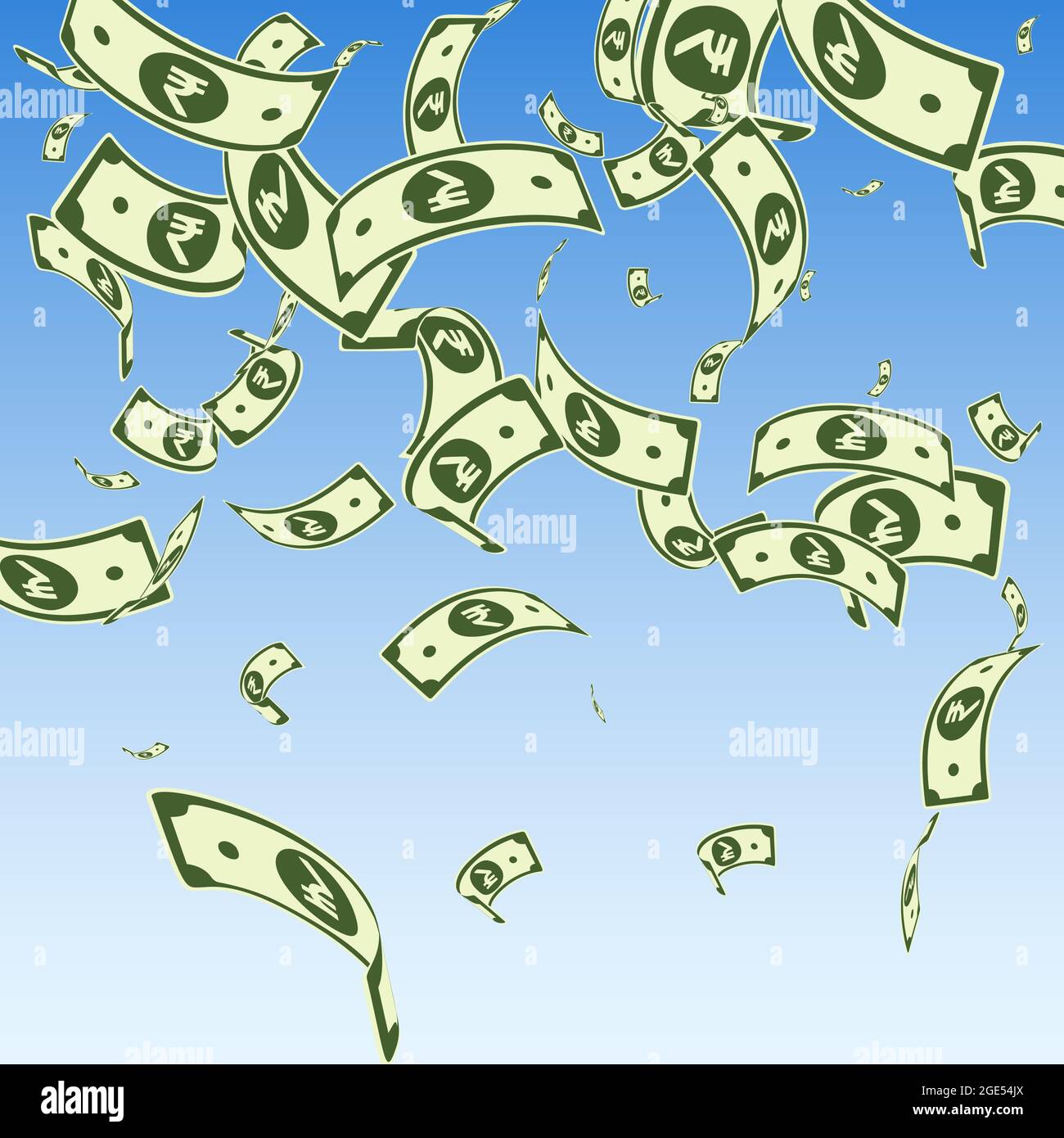 Indian rupee notes falling. Random INR bills on blue sky background. India money. Charming vector illustration. Quaint jackpot, wealth or success conc Stock Vector Image & Art - Alamy Indian rupee notes falling. Random INR bills on blue sky background. India money. Charming vector illustration. Quaint jackpot, wealth or success conc Stock Vector Image & Art - Alamy