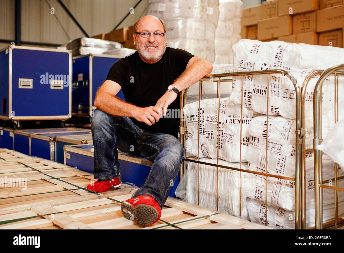 Speyer, Germany. 23rd June, 2021. HansJürgen Topf, owner of the