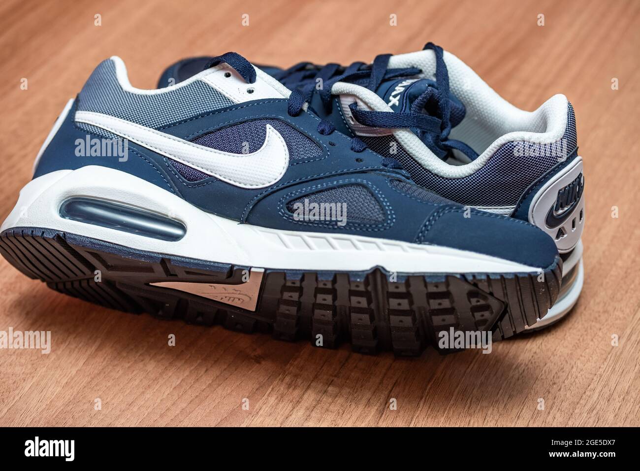Navy Blue Trainers Sneakers High Resolution Stock Photography and Images -  Alamy
