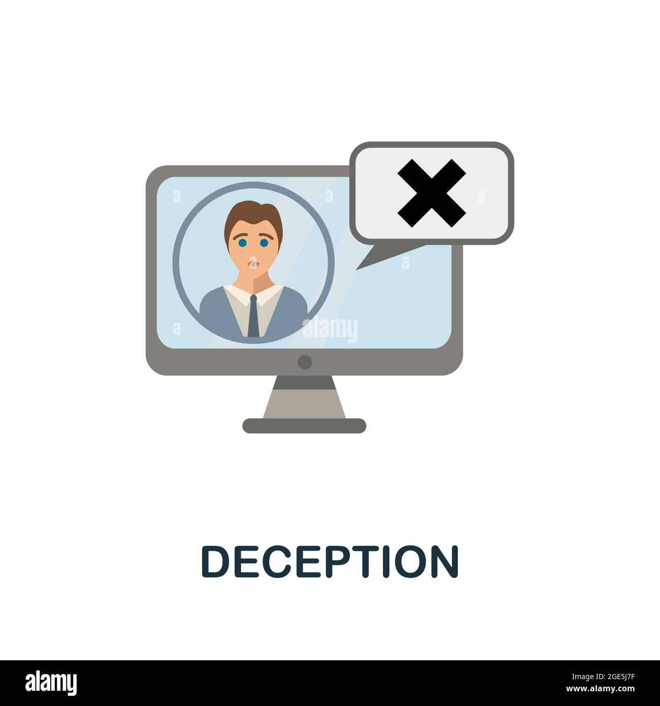 Liar emoji Stock Vector Images Alamy