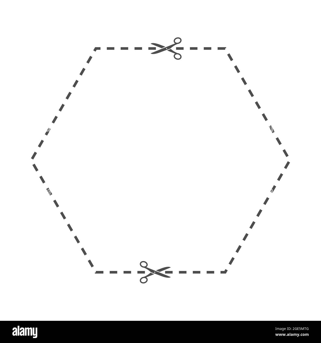 hexagonal-cutting-line-a-field-for-cutting-with-scissors-along-the-line-cut-out-the-coupon-flat-style-stock-vector-image-art-alamy for Free Printable 6 Inch Hexagon Template Hexagonal cutting line. A field for cutting with scissors along the line. Cut out the coupon. Flat style Stock Vector Image & Art - Alamy for Free Printable 6 Inch Hexagon Template