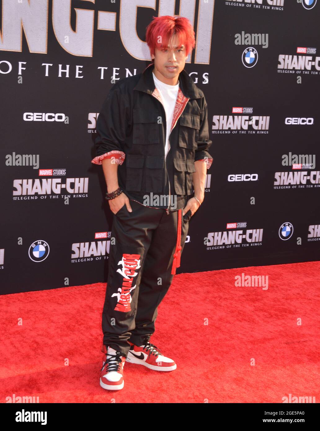Los Angeles, USA. 17th Aug, 2021. Andy Le attends the Disney Marvel Premiere of Shang-Chi and the Legend of the Ten Rings at the El Capitan Theatre in Los Angeles. August 16, 2021. Credit: Tsuni/USA/Alamy Live News Stock Photo