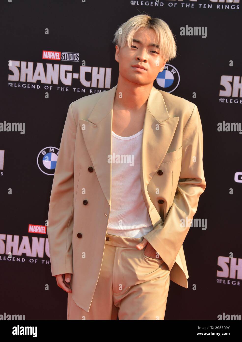 Los Angeles, USA. 17th Aug, 2021. Dallas Liu attends the Disney Marvel