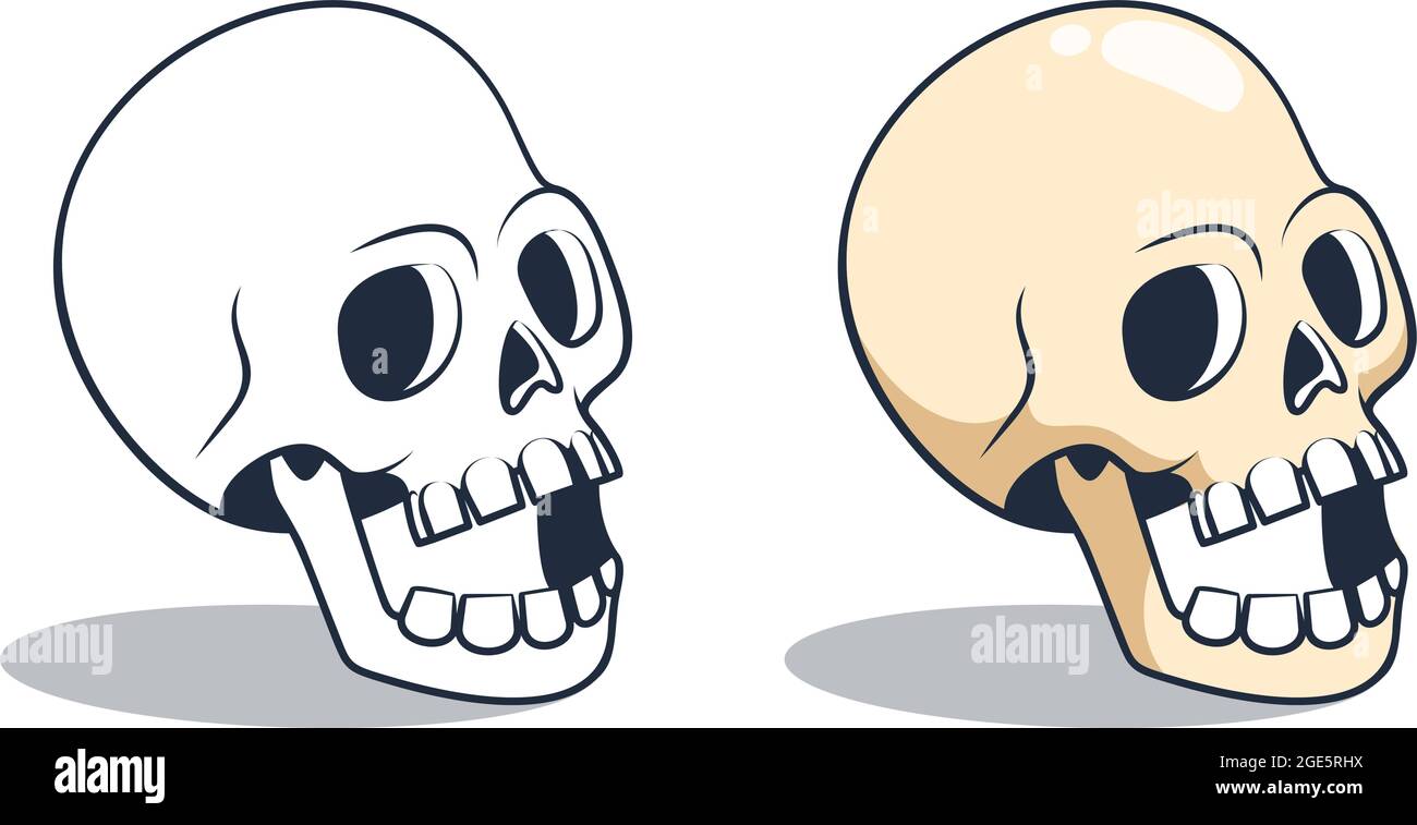 skeleton head animation