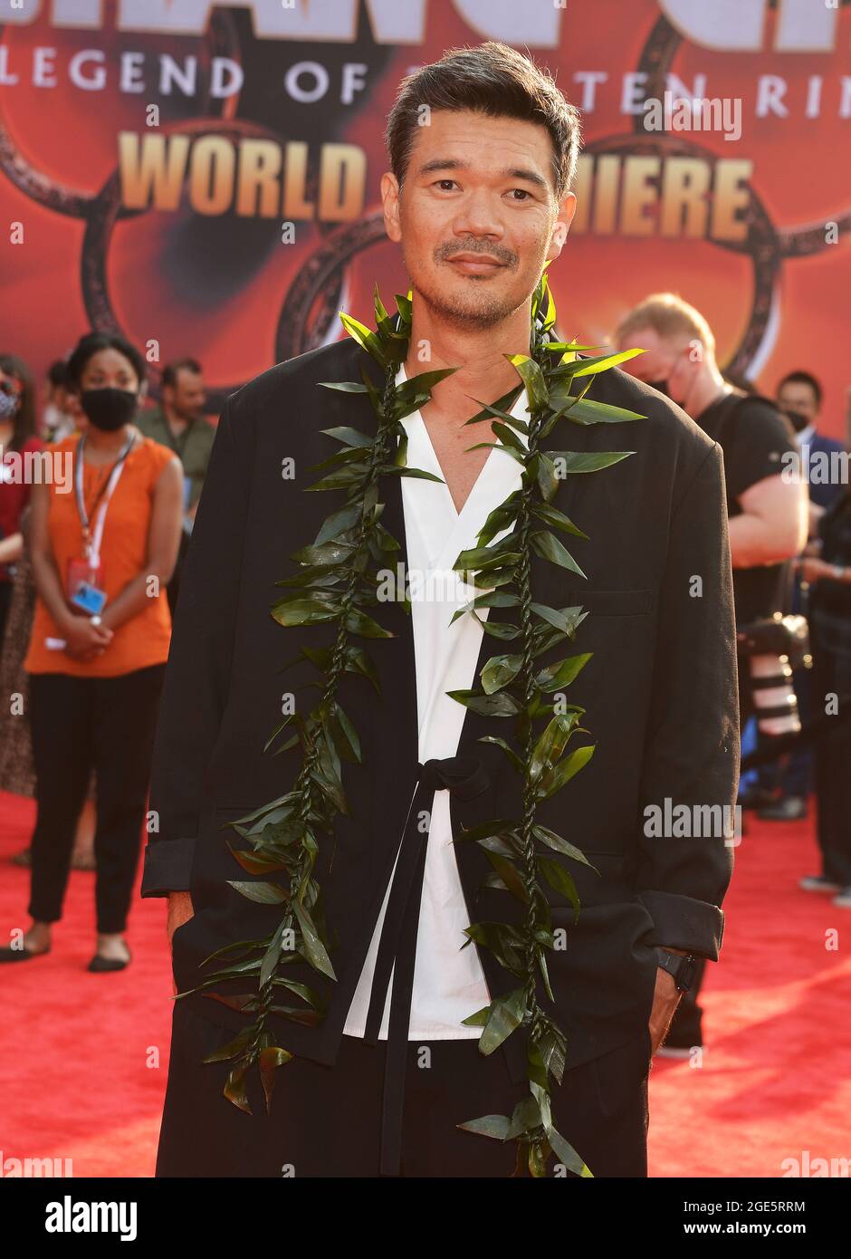 Los Angeles, USA. 17th Aug, 2021. Destin Daniel Cretton director attends the Disney Marvel Premiere of Shang-Chi and the Legend of the Ten Rings at the El Capitan Theatre in Los Angeles. August 16, 2021. Credit: Tsuni/USA/Alamy Live News Stock Photo