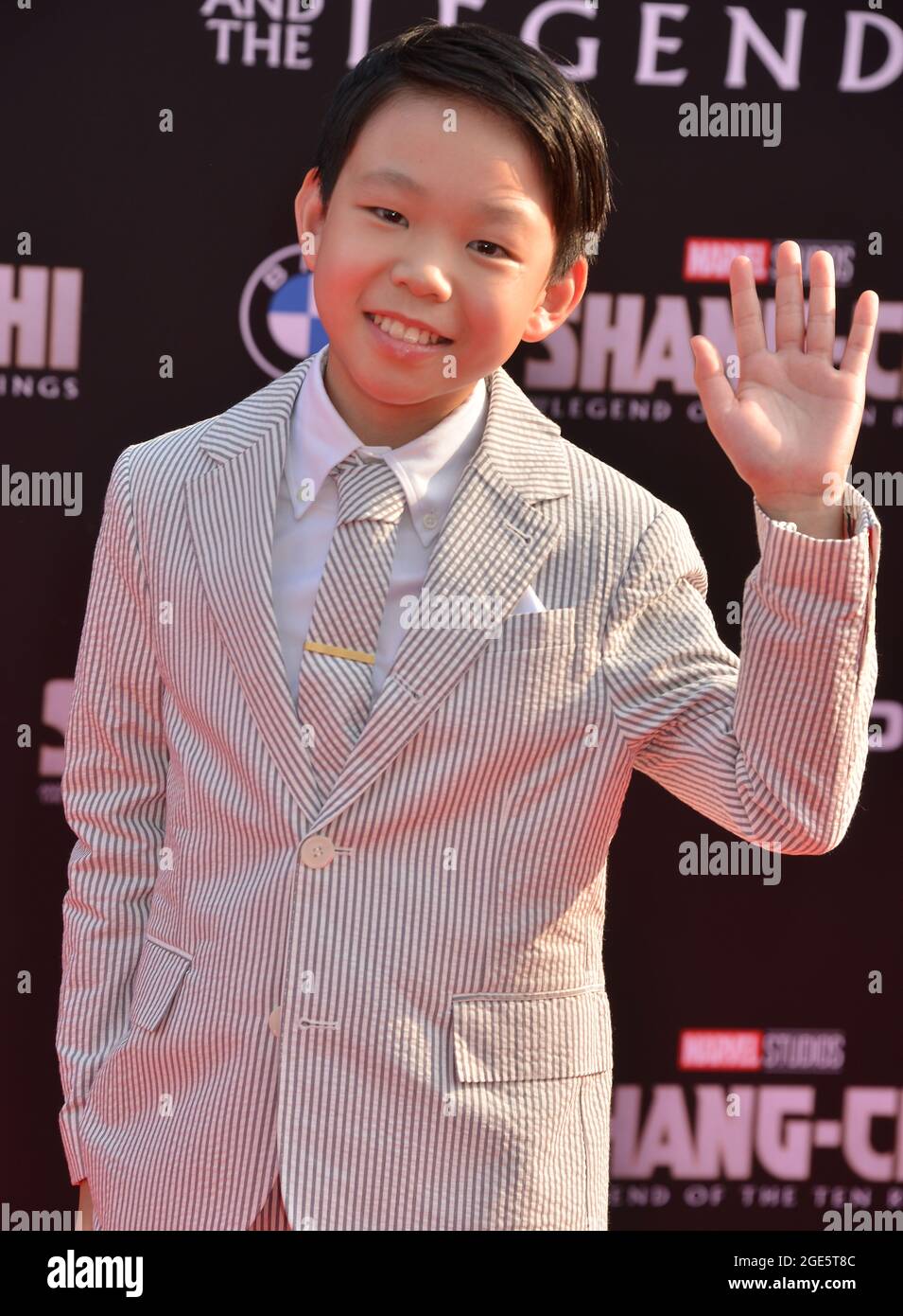 Los Angeles, USA. 17th Aug, 2021. Jayden Zhang attends the Disney Marvel Premiere of Shang-Chi and the Legend of the Ten Rings at the El Capitan Theatre in Los Angeles. August 16, 2021. Credit: Tsuni/USA/Alamy Live News Stock Photo