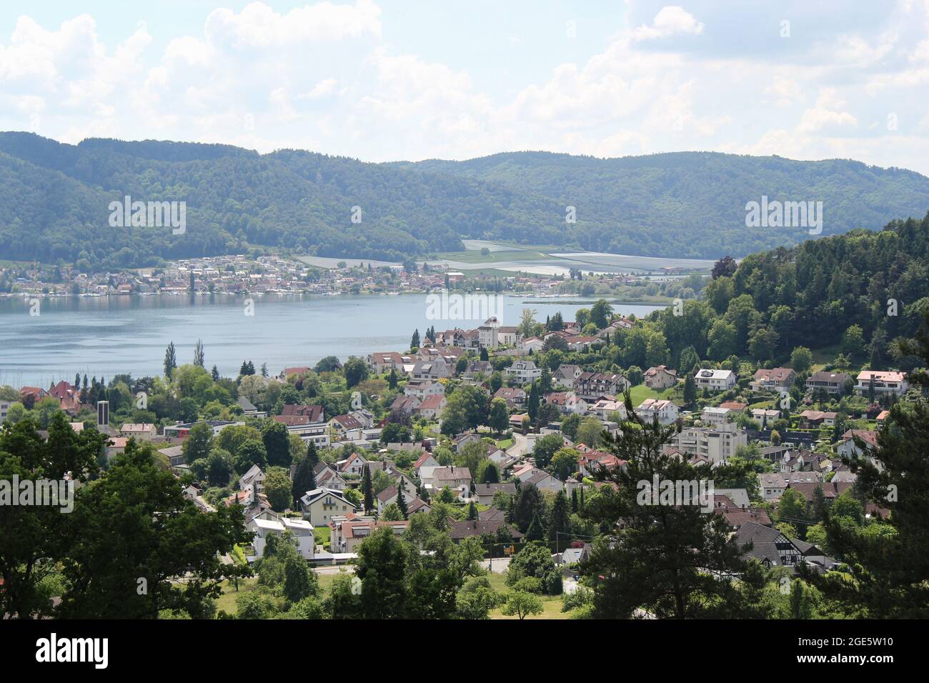 Sipplingen and the Lake Constance Stock Photo
