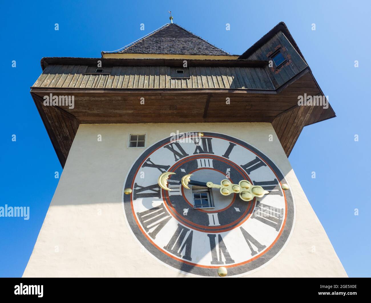 Graz Clock Tower, Graz, Styria, Austria Stock Photo - Alamy