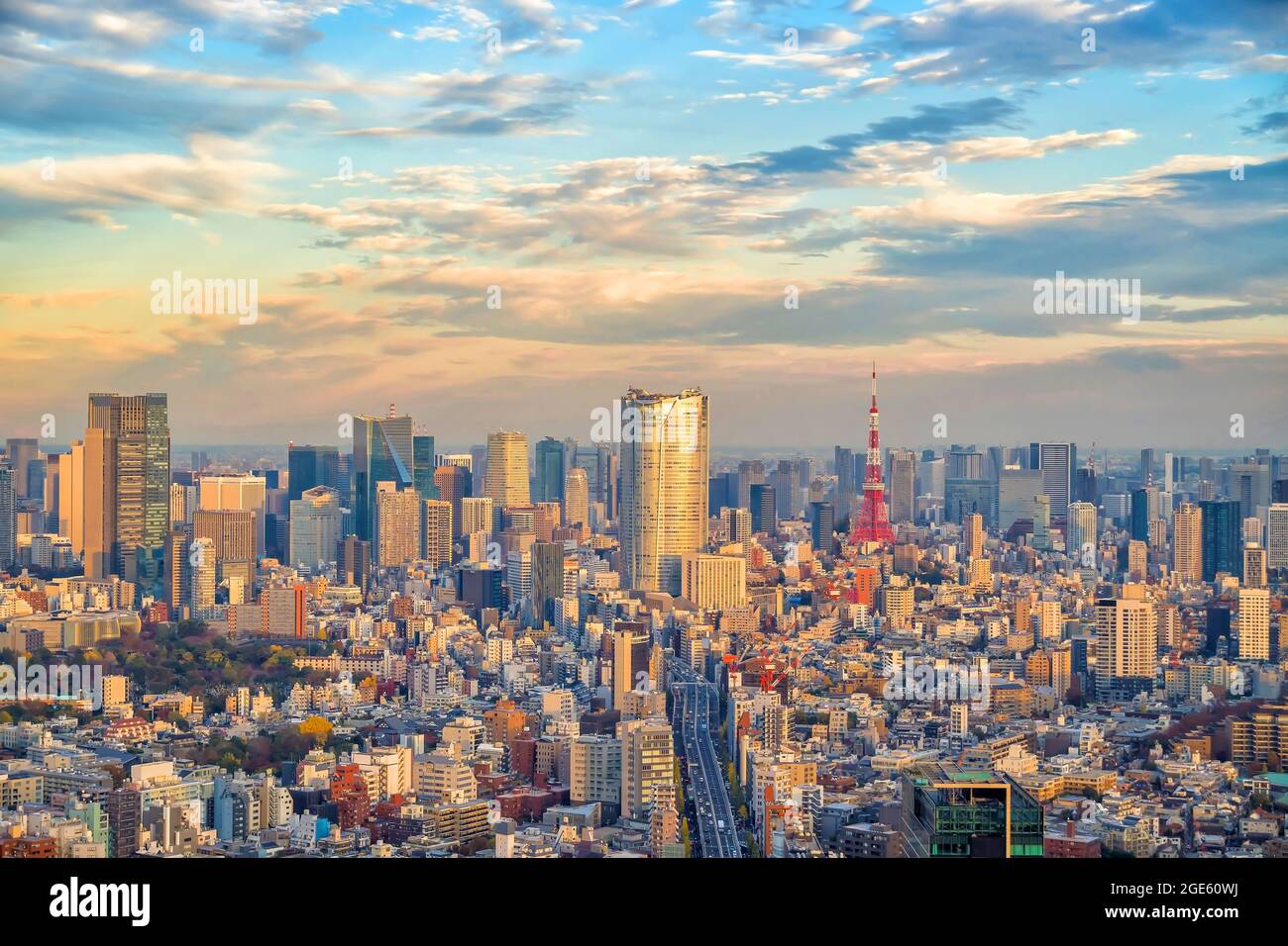 Tokyo skyline tower 2020 hi-res stock photography and images - Alamy