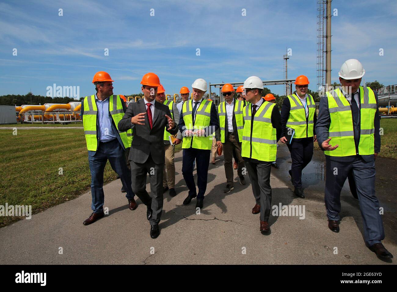 LVIV REGION, UKRAINE - AUGUST 16, 2021 - The Bilche-Volytsko Uherske  facility is the second largest underground natural gas storage site in  Europe, Lv Stock Photo - Alamy