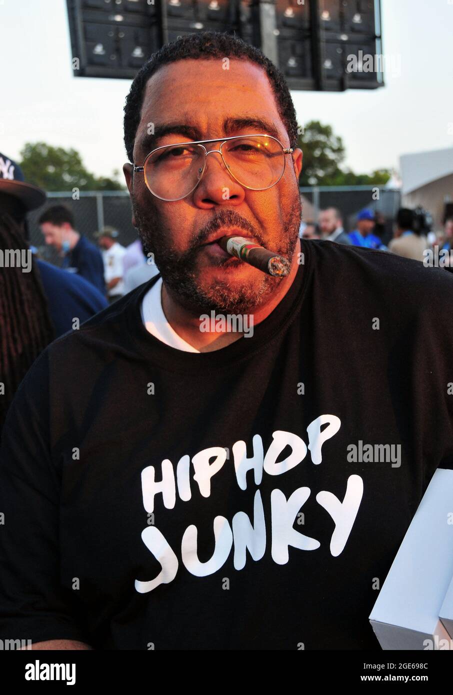 Bronx, NY, USA. 16th Aug, 2021. Teddy Ted attends the 'It's Time for Hip Hop in NYC' concert at Orchard Beach on August 16, 2021 in the Bronx, New York. Credit: Koi Sojer/Snap'n U Photos/Media Punch/Alamy Live News Stock Photo