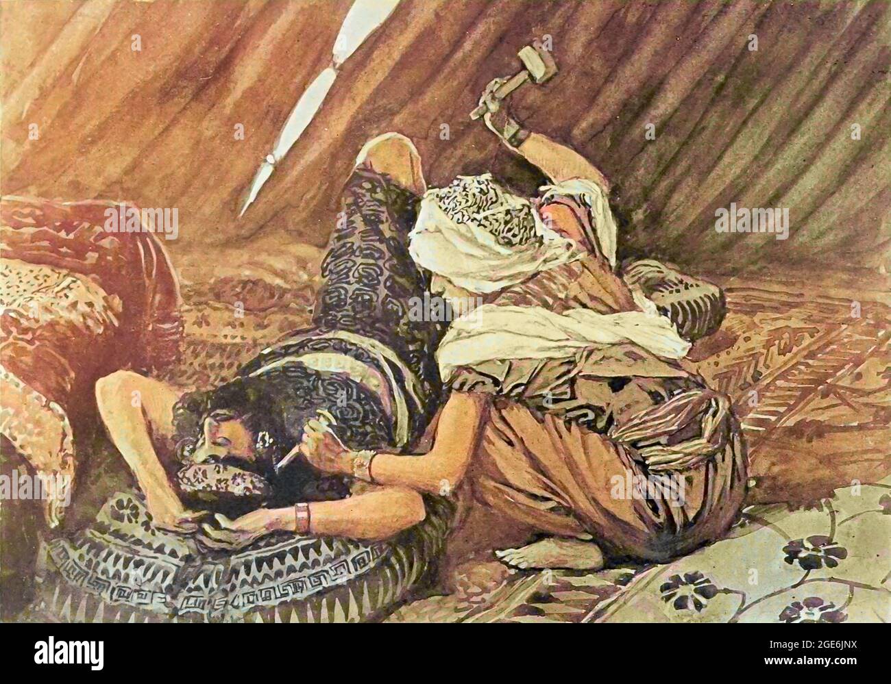 Jael smote sisera slew james hires stock photography and images Alamy