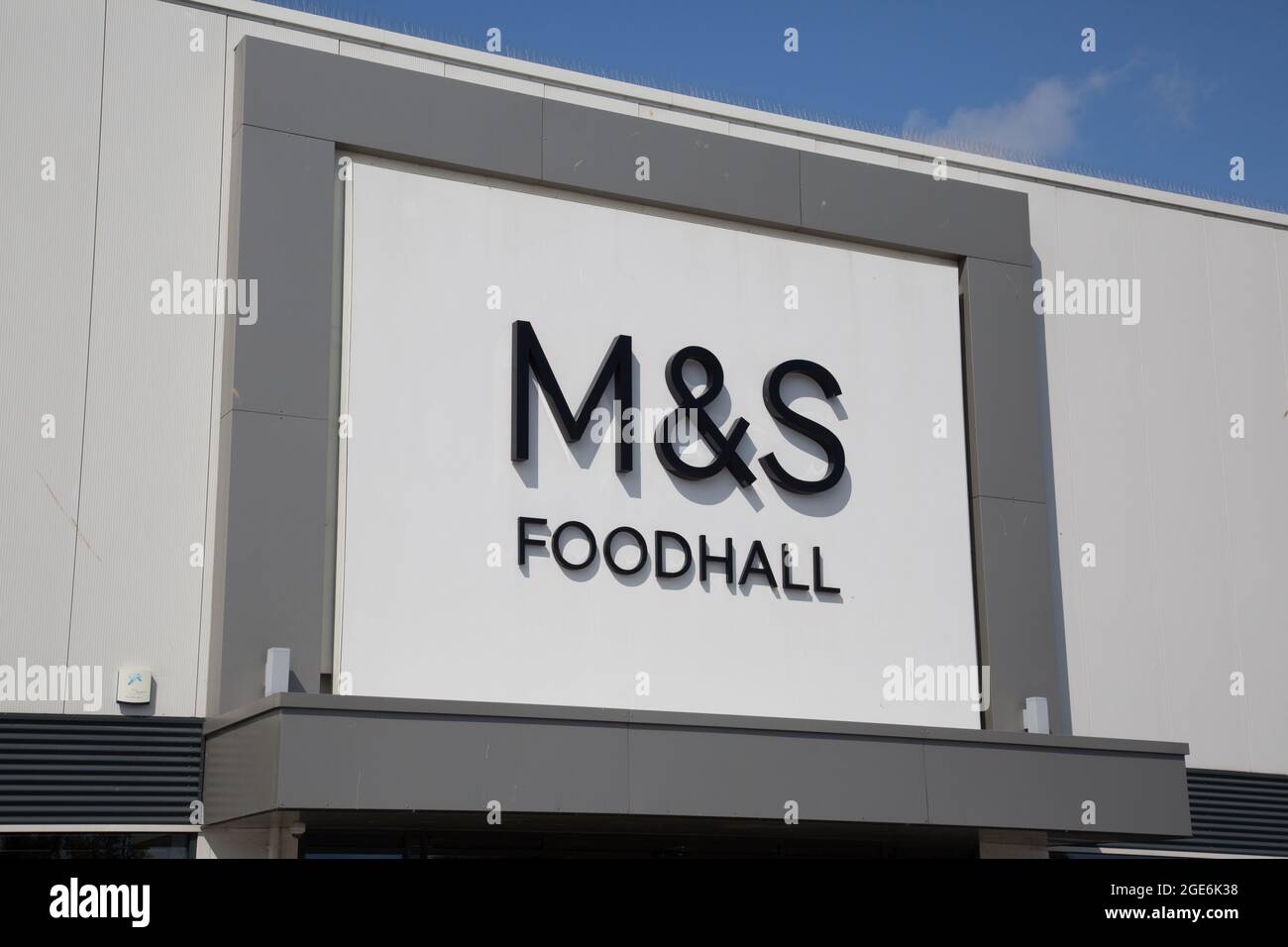 M&S Foodhall Stock Photo