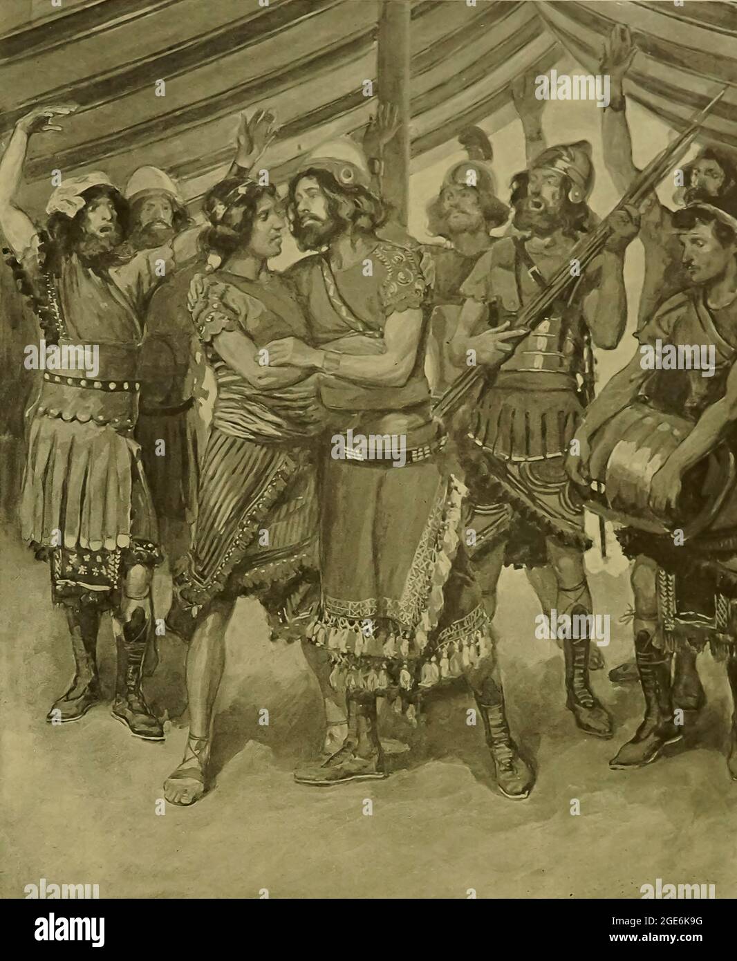 THE FRIENDSHIP OF JONATHAN AND DAVID. I Samuel xviii. 1. And it came to