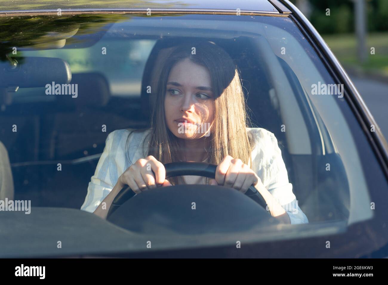 She enjoys to drive