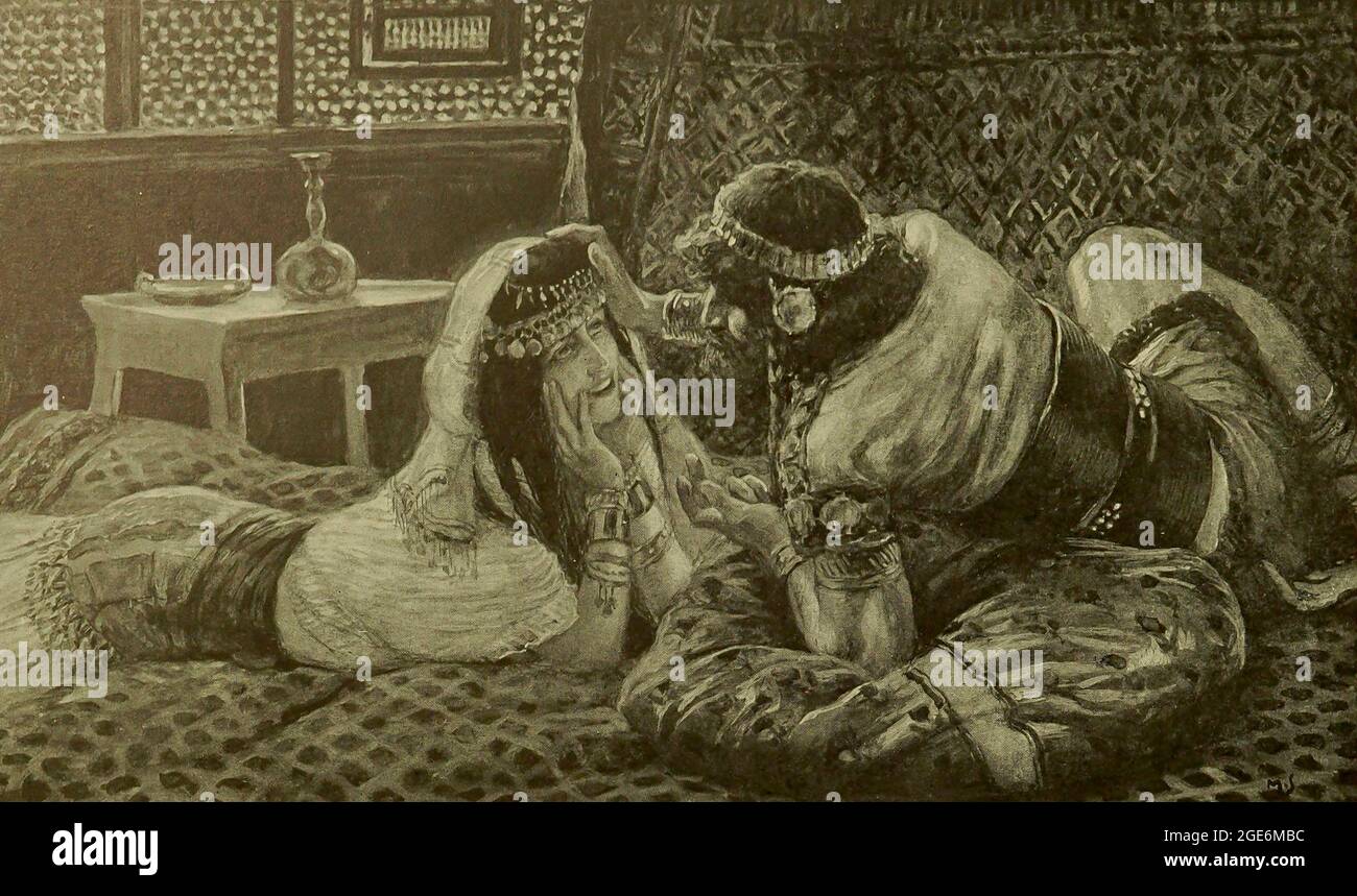 Samson delilah illustration hires stock photography and images Alamy