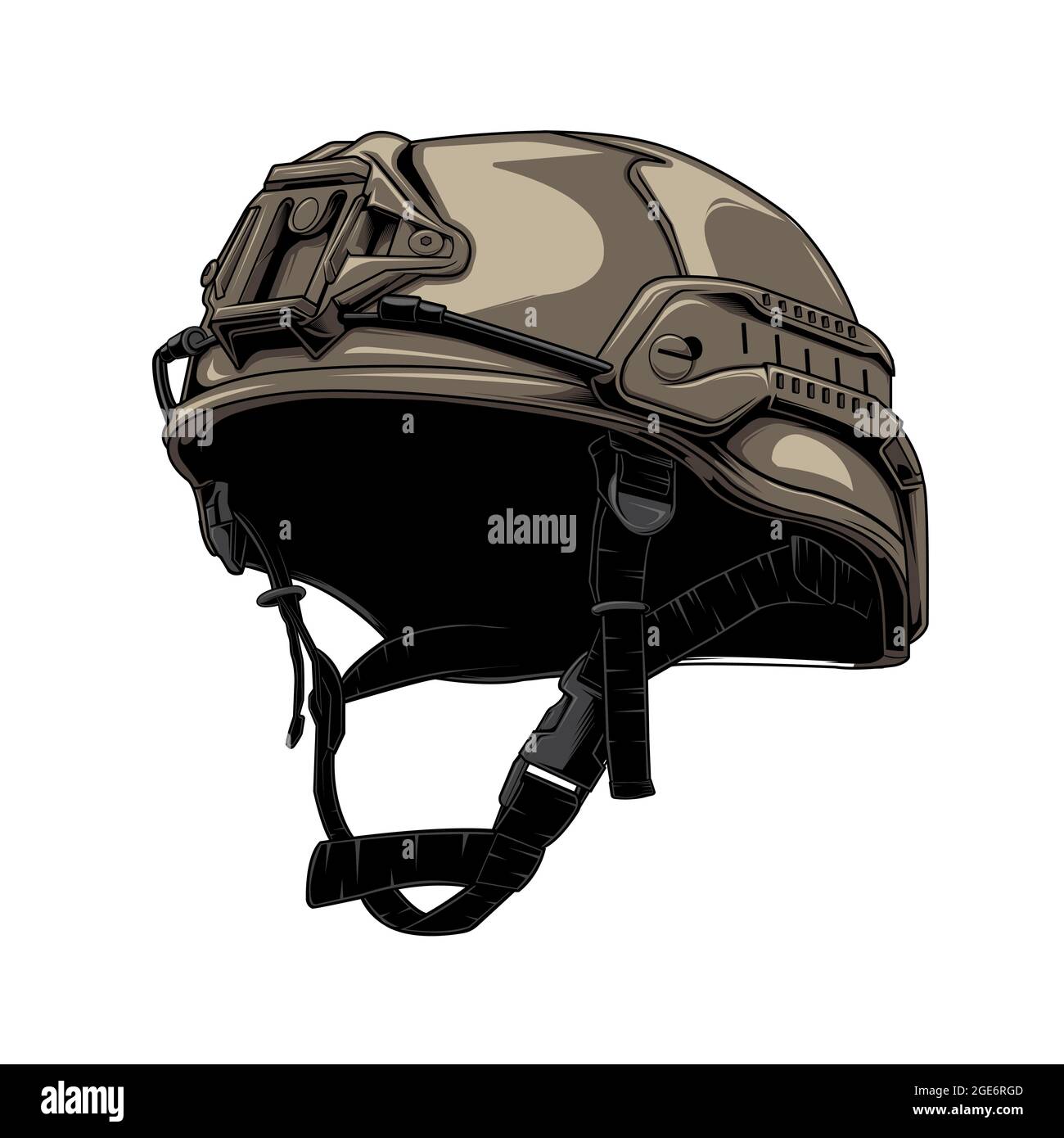 Army helmet vector hi-res stock photography and images - Alamy