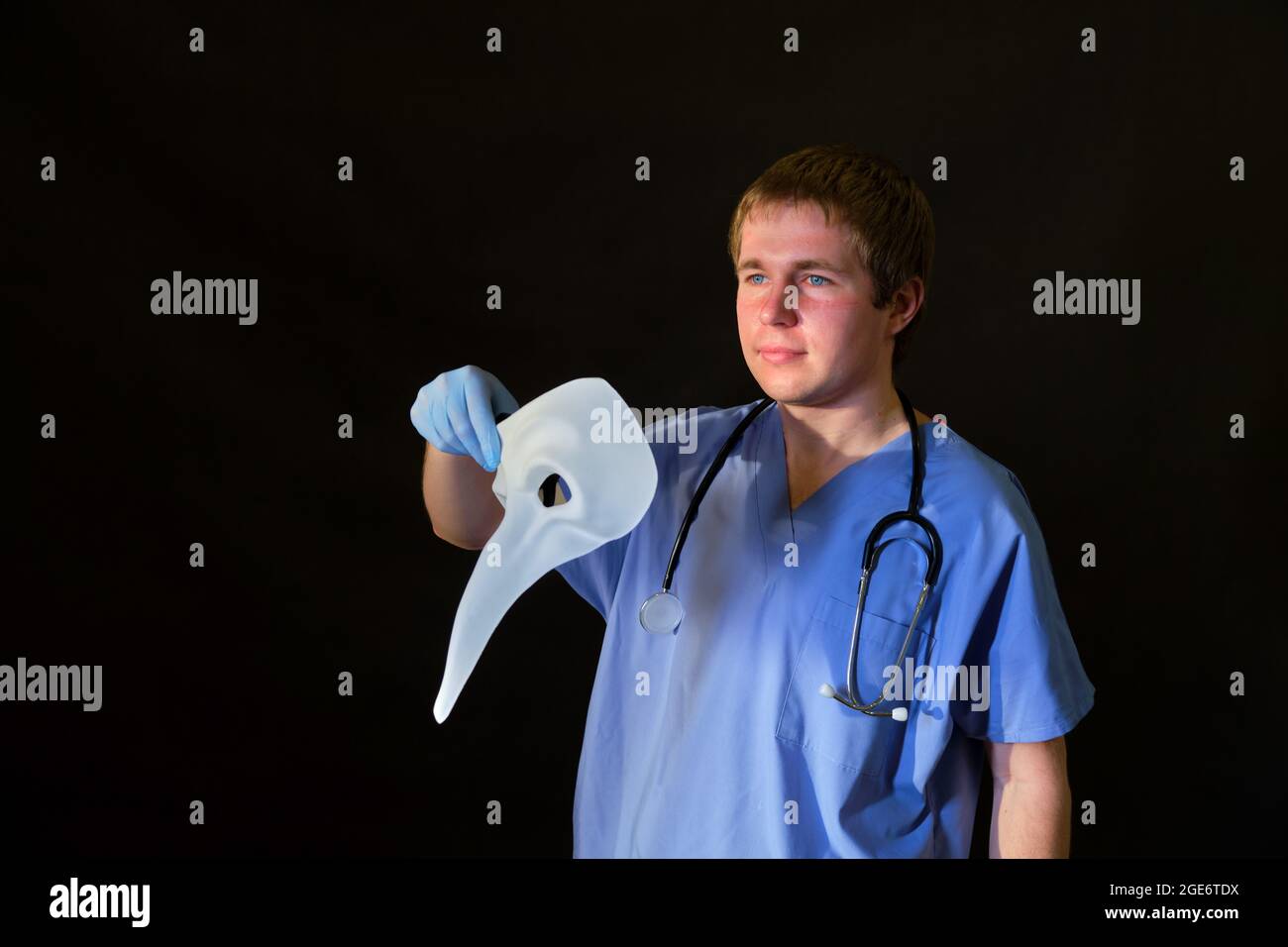 Black death plague doctor hi-res stock photography and images - Alamy