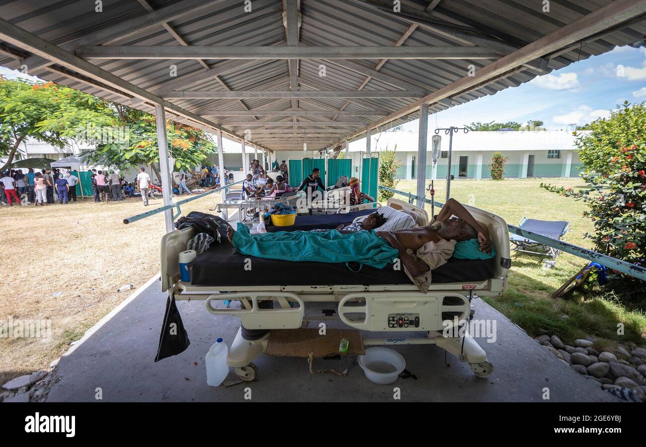 Les cayes, haiti earthquake 2021 hires stock photography and images
