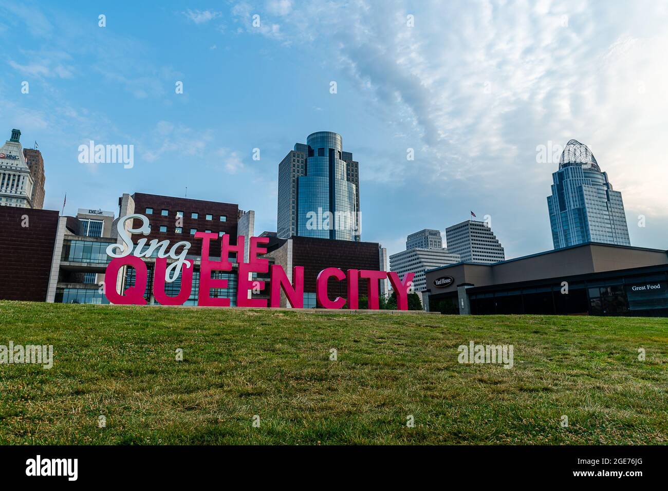 Smale Riverfront Park Stock Photo