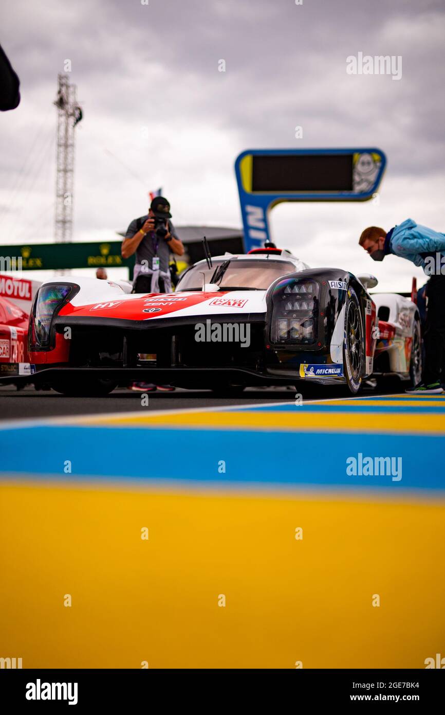 08 Buemi Sebastien Swi Nakajima Kazuki Jpn Hartley Brendon Nzl Toyota Gazoo Racing Toyota Gr010 Hybrid During The Free Practice And Qualifying Sessions Of 24 Hours Of Le Mans 21 4th