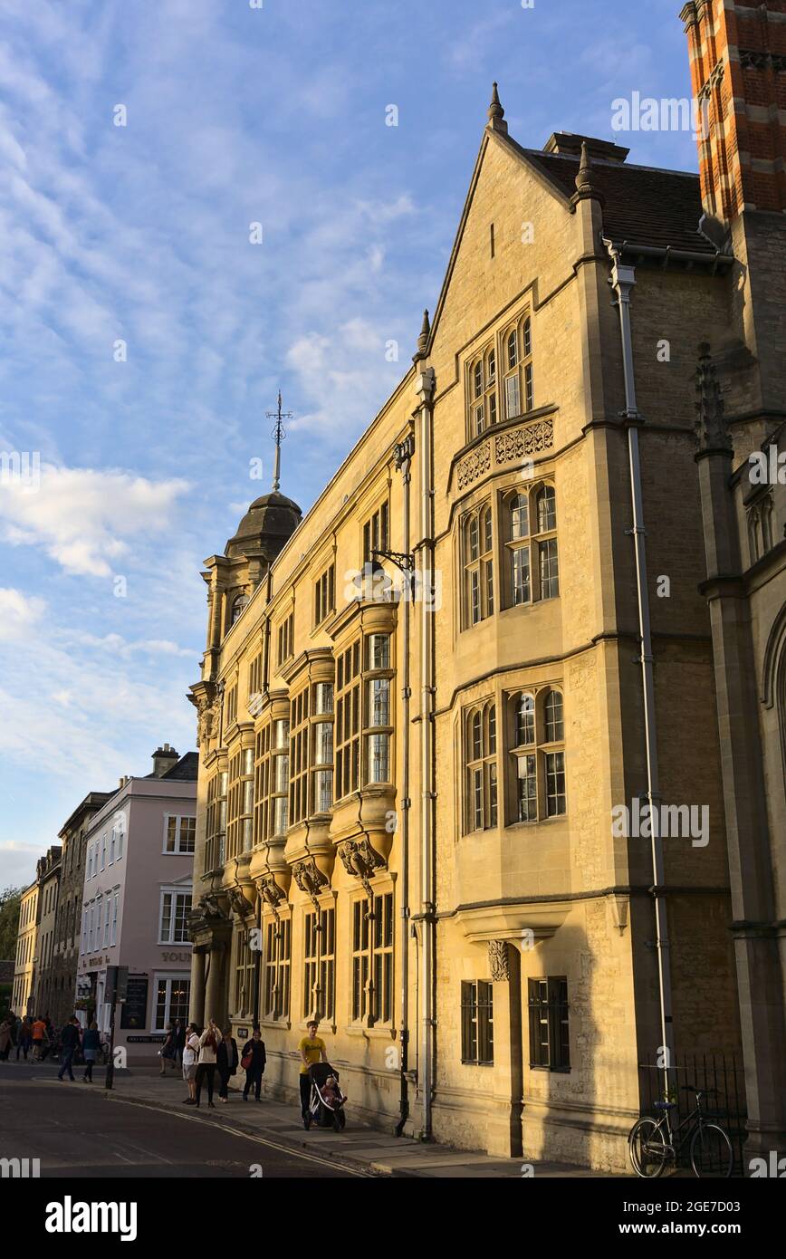 OXFORD, UNITED KINGDOM Jul 01, 2019 An exterior of Oxford Martin