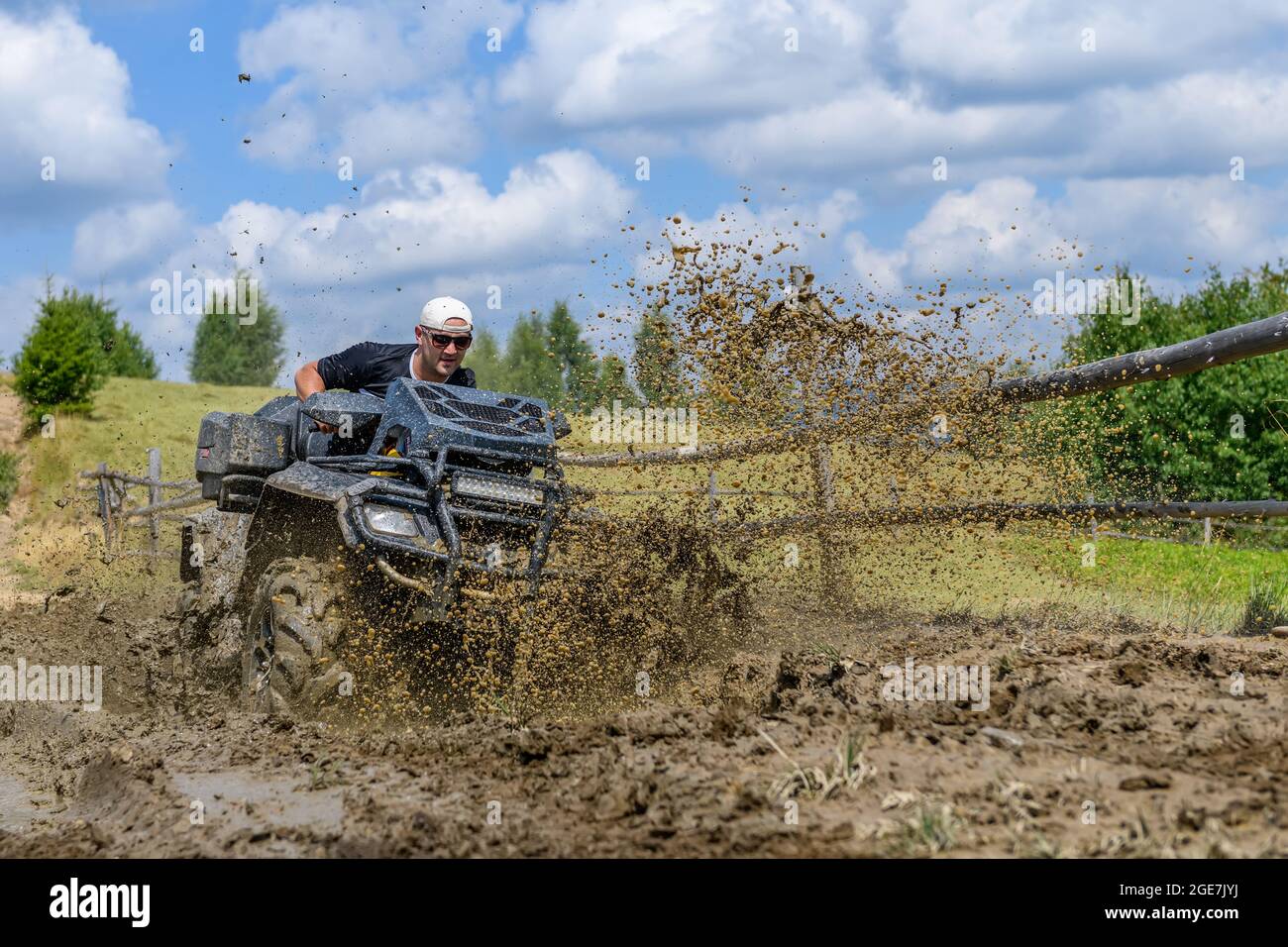 Atv quad power racing hi-res stock photography and images - Alamy
