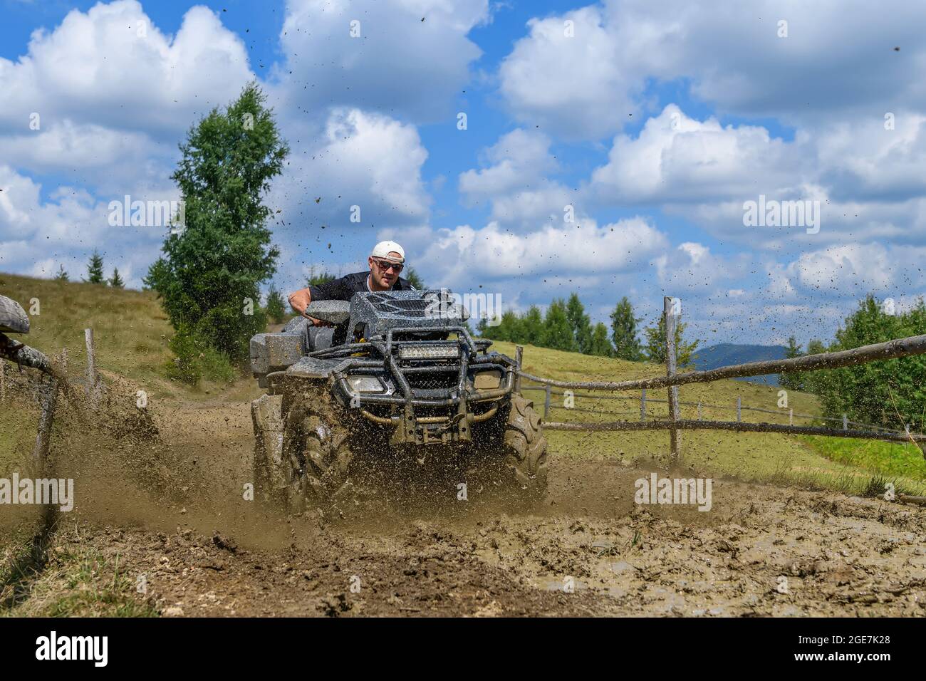 Atv quad power racing hi-res stock photography and images - Alamy