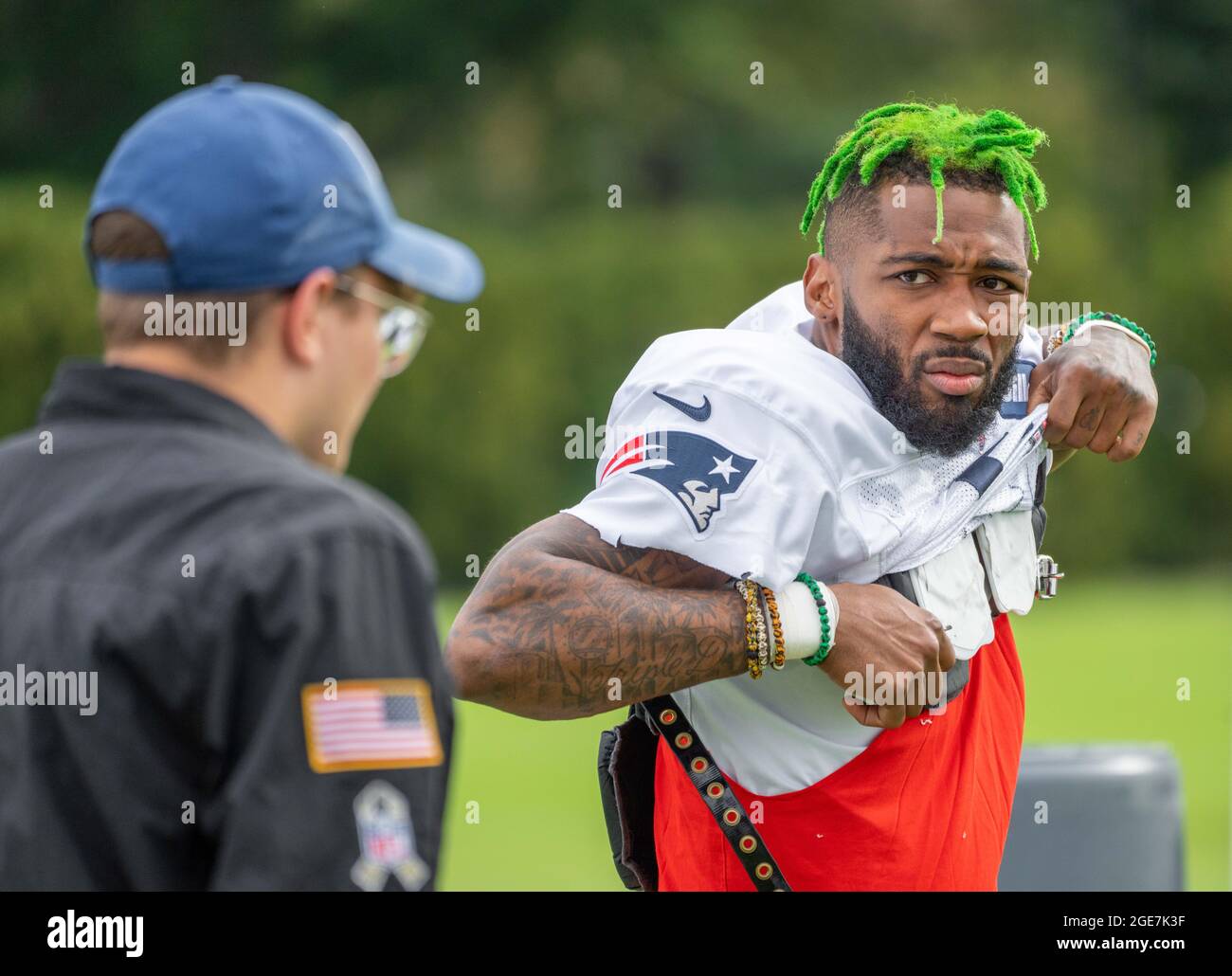 Philadelphia Eagles cornerback Jalen Mills (31) prior to the game against  the Washington Redskins at FedEx Field in Landover, Maryland on Sunday,  September 10, 2017. Credit: Ron Sachs/CNP /MediaPunch Stock Photo - Alamy