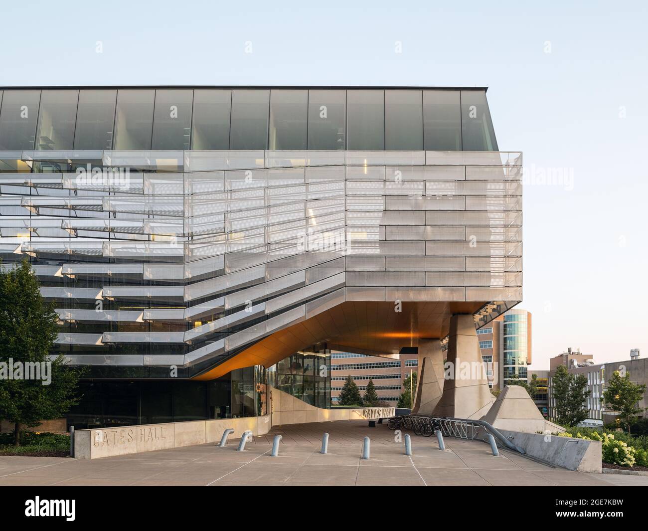 Bill and Melinda Gates Hall at Cornell University designed by Morphosis