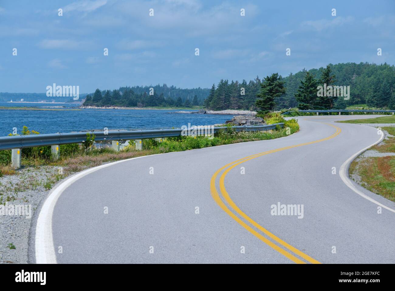 Blue Rocks community in Lunenburg District, Nova Scotia, Canada Stock
