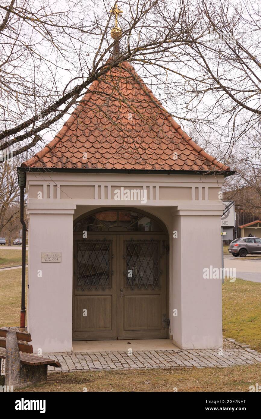 Impressionen aus der Altstadt von Berching im Altmühltal in Bayern