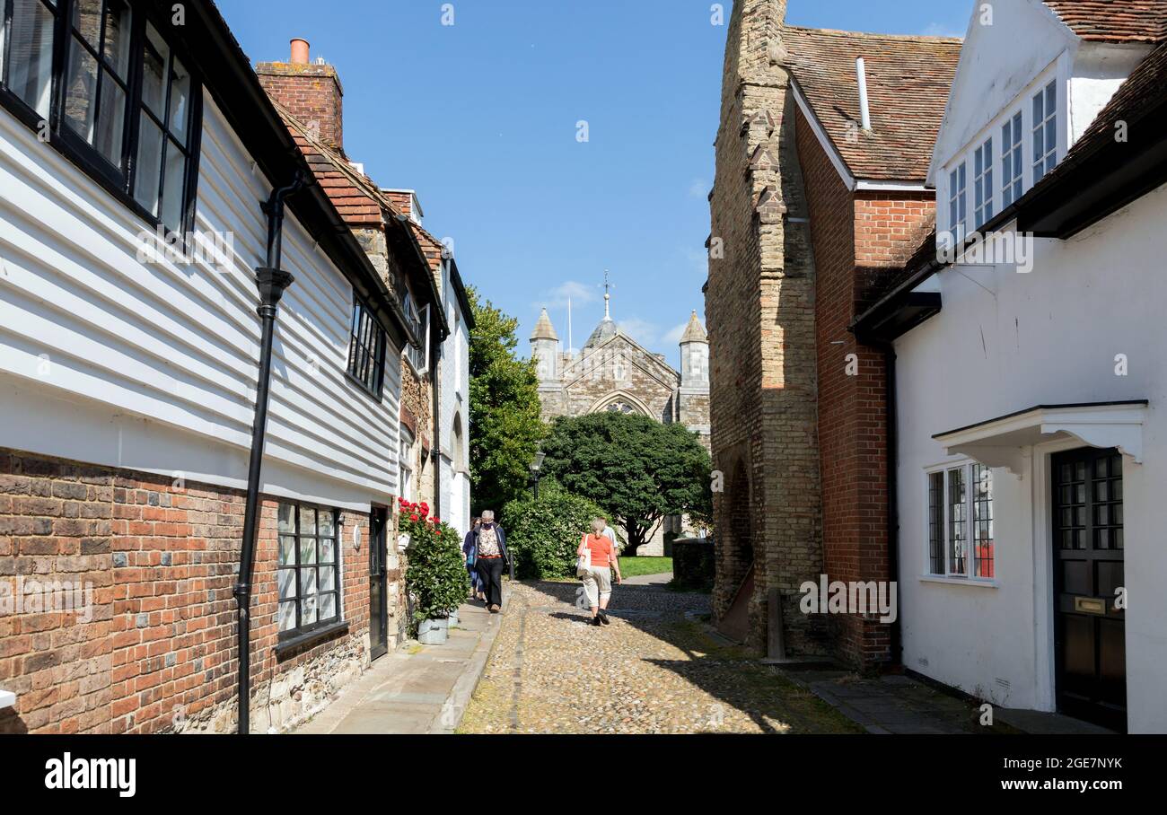 Traditional Architecture in Rye Sussex UK Stock Photo