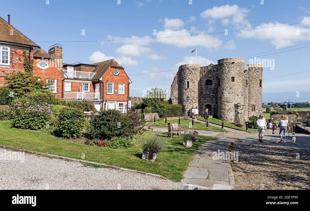 Rye Castle Sussex UK Stock Photo