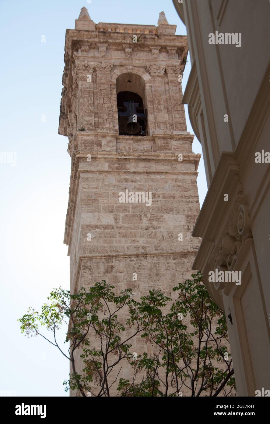 Bell-Tower, St Martin's Abbey, Valencia, Spain, Europe Stock Photo