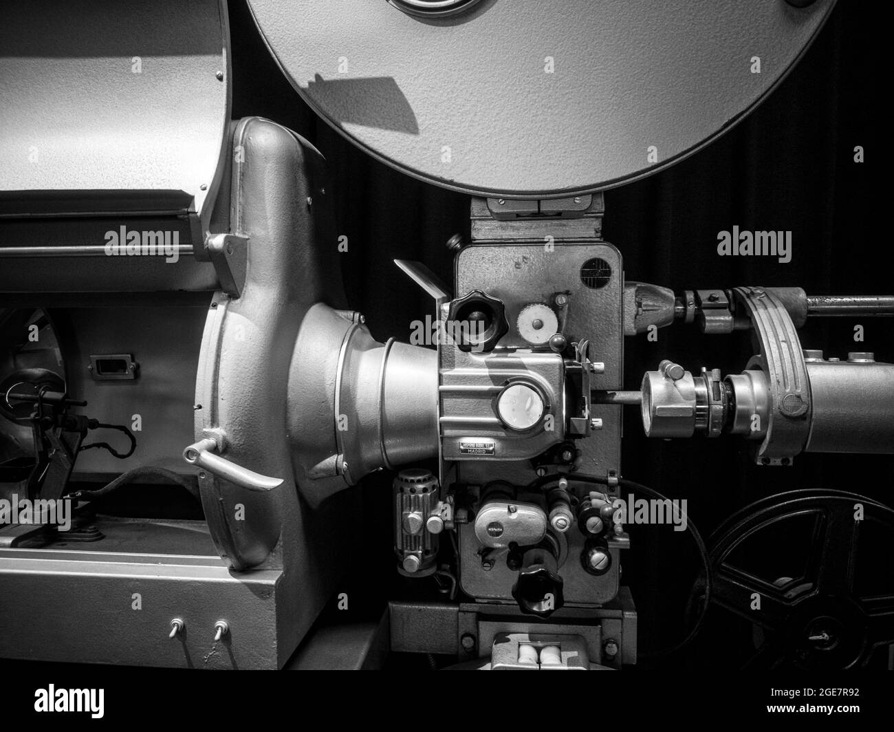 cinema projector used for 35mm movies Stock Photo Alamy