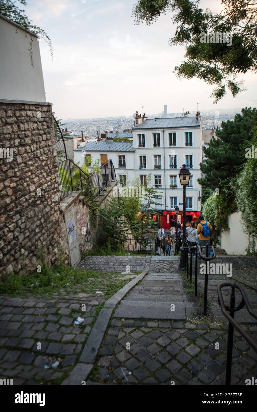 Montmartre in Paris, France Stock Photo Alamy