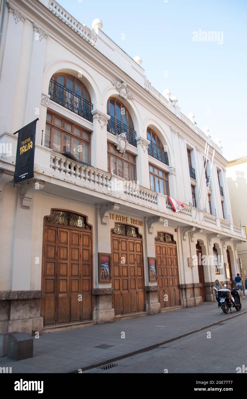 Teatro Talia, Valencia, Spain, Europe Stock Photo - Alamy