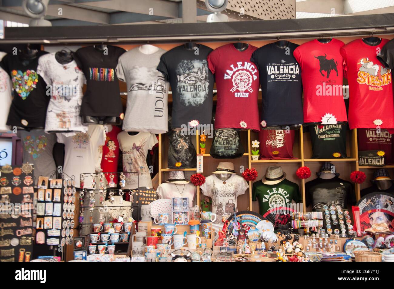 Souvenirs of Valencia and Spain, Valencia, Spain Stock Photo Alamy
