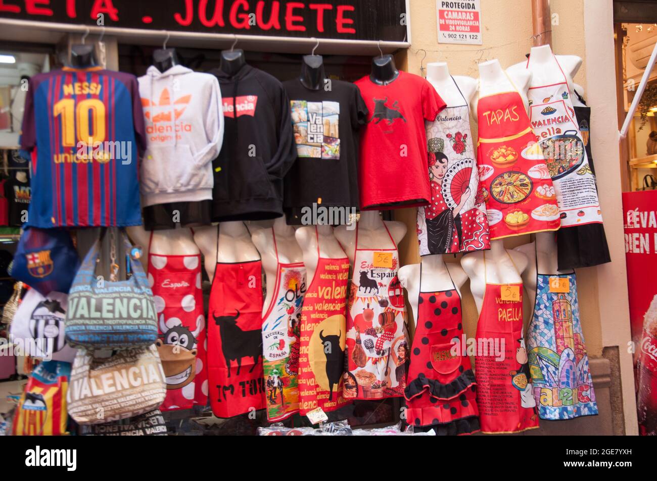 Souvenirs of Valencia and Spain, Valencia, Spain Stock Photo - Alamy