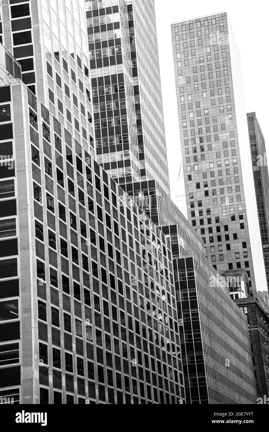 Concrete Jungle in black and white Stock Photo Alamy