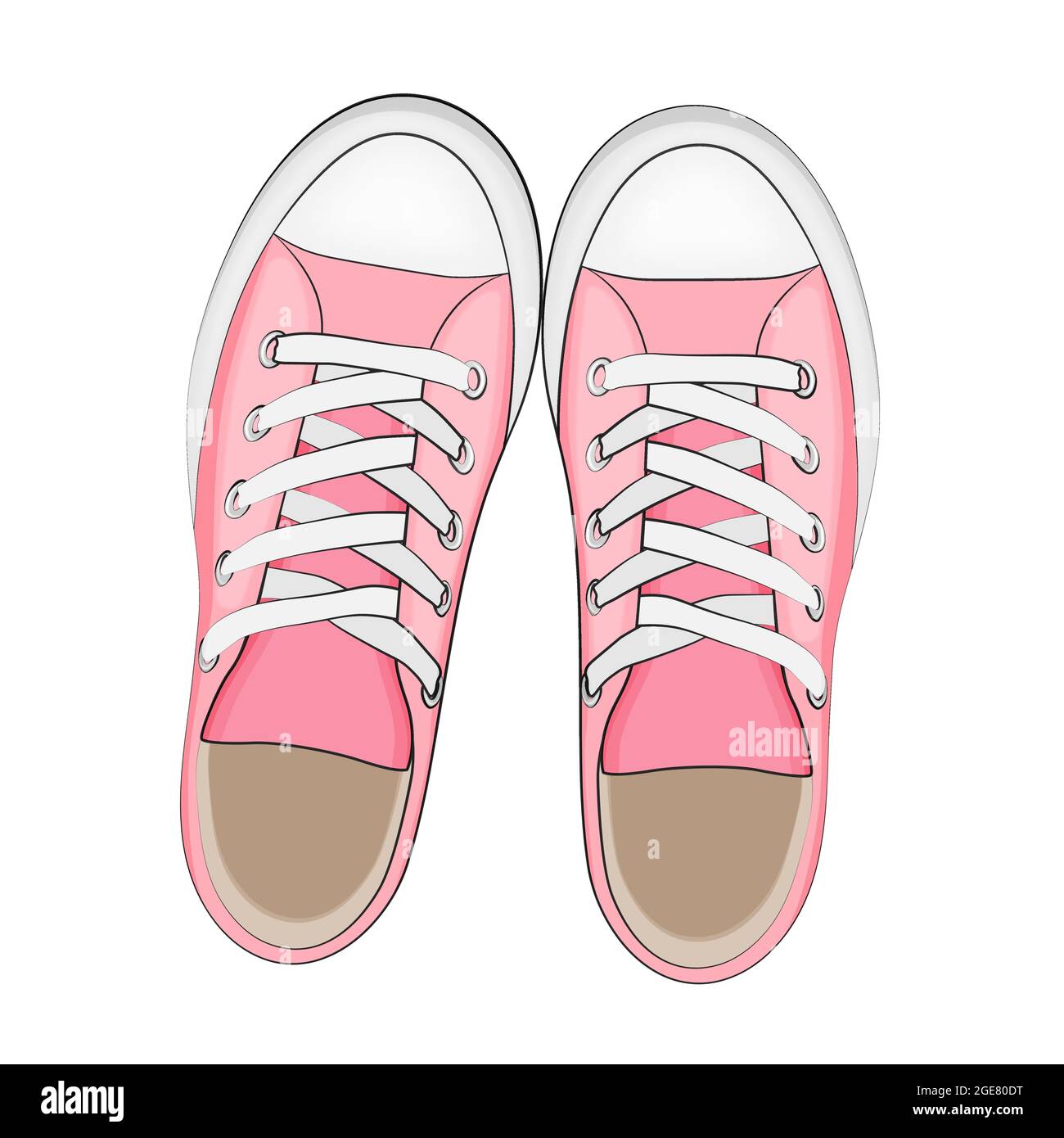 Girl shoes vector discount