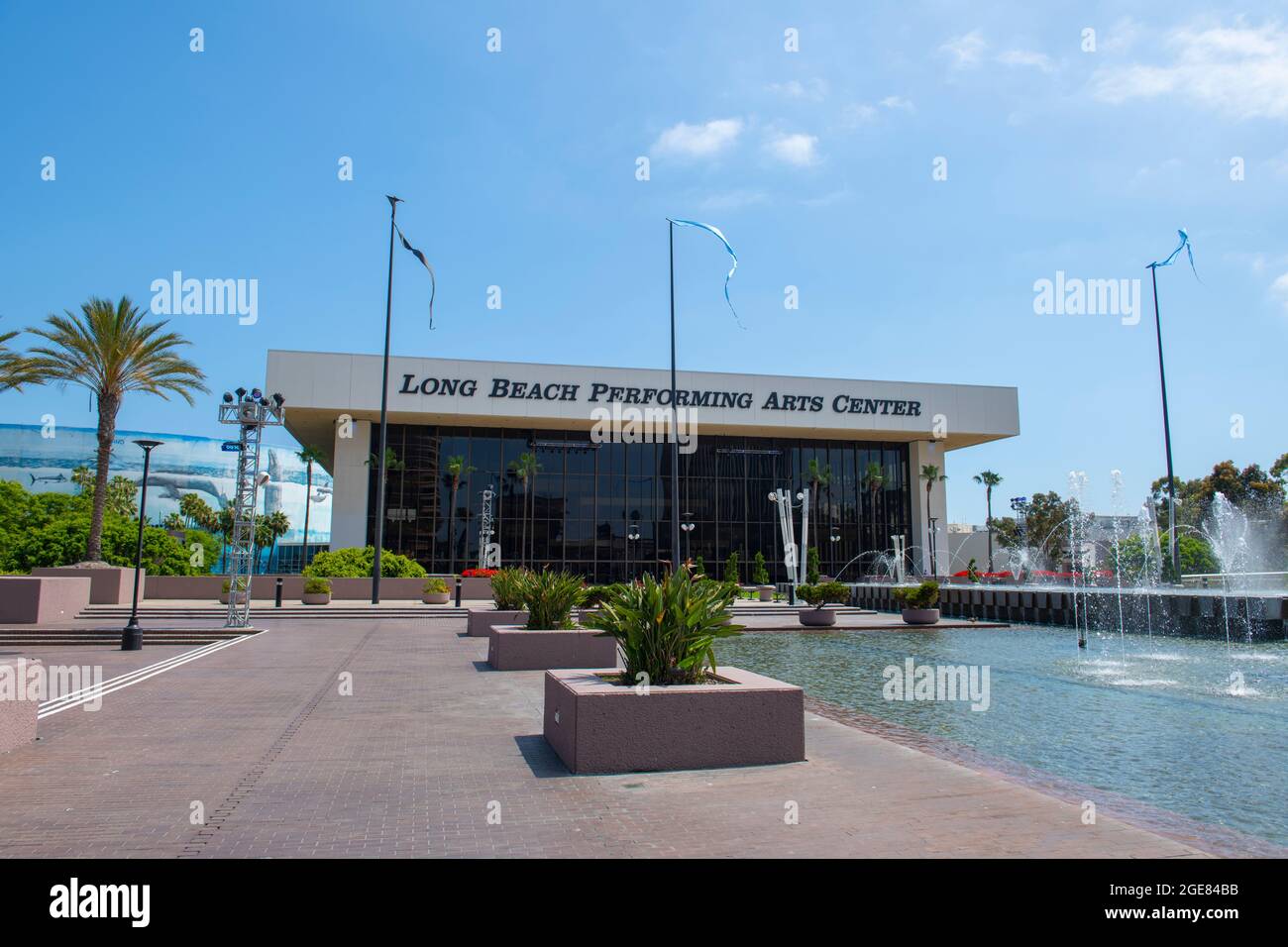 Long Beach Performing Arts Center and Terrace Theater at Seaside Way in
