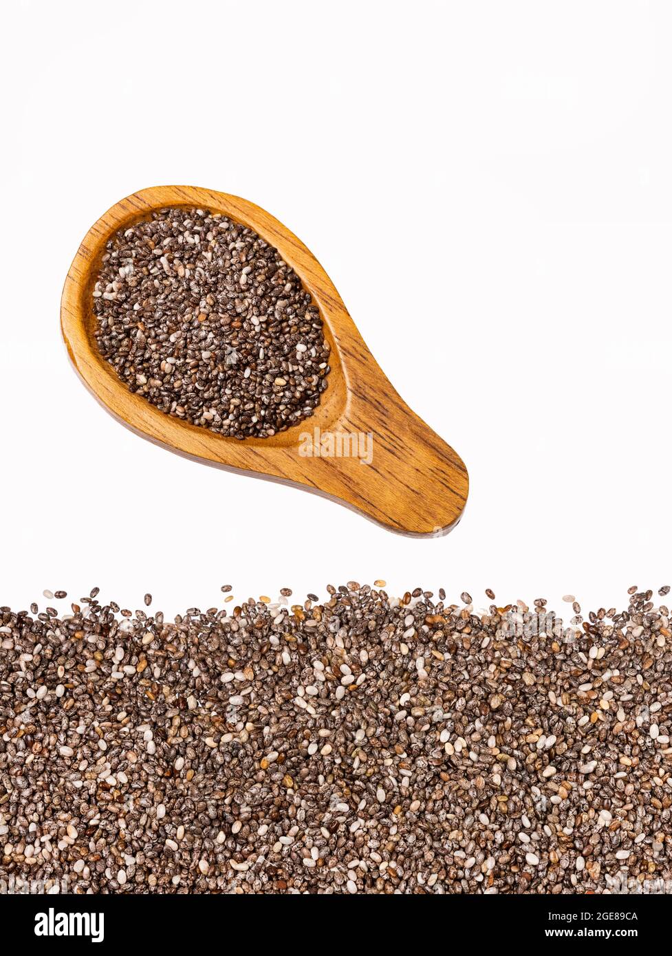 Organic and healthy chia seeds Omega 3 Stock Photo Alamy