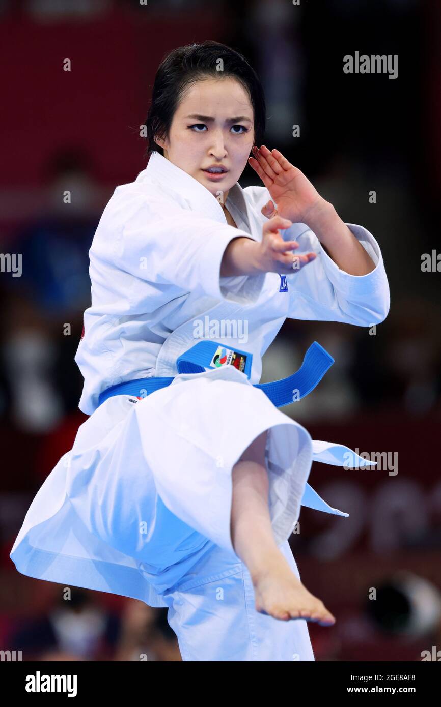 Tokyo, Japan. 5th Aug, 2021. Kiyou Shimizu (JPN) Karate Women's Kata