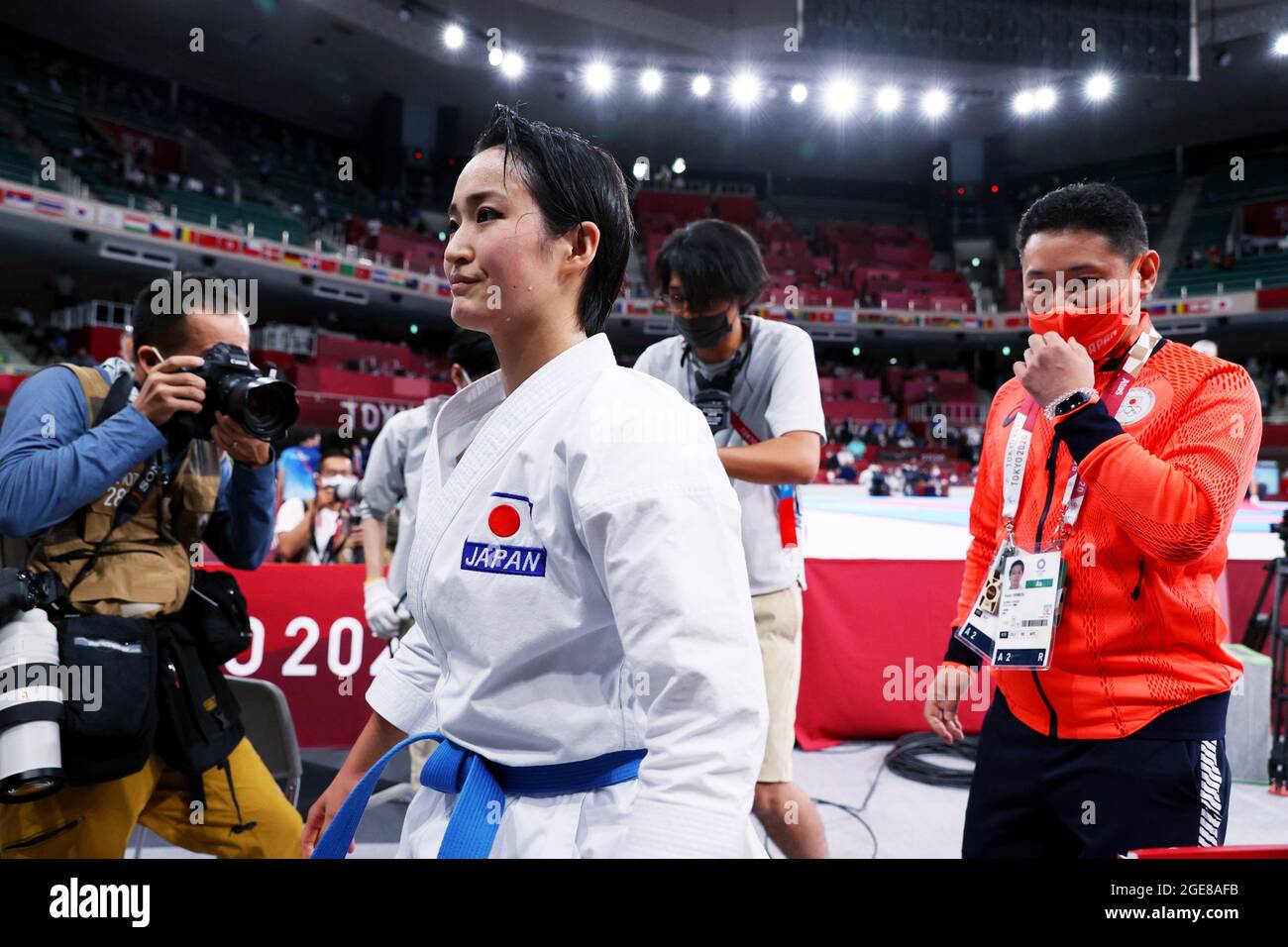 Tokyo, Japan. 5th Aug, 2021. Kiyou Shimizu (JPN) Karate Women's Kata