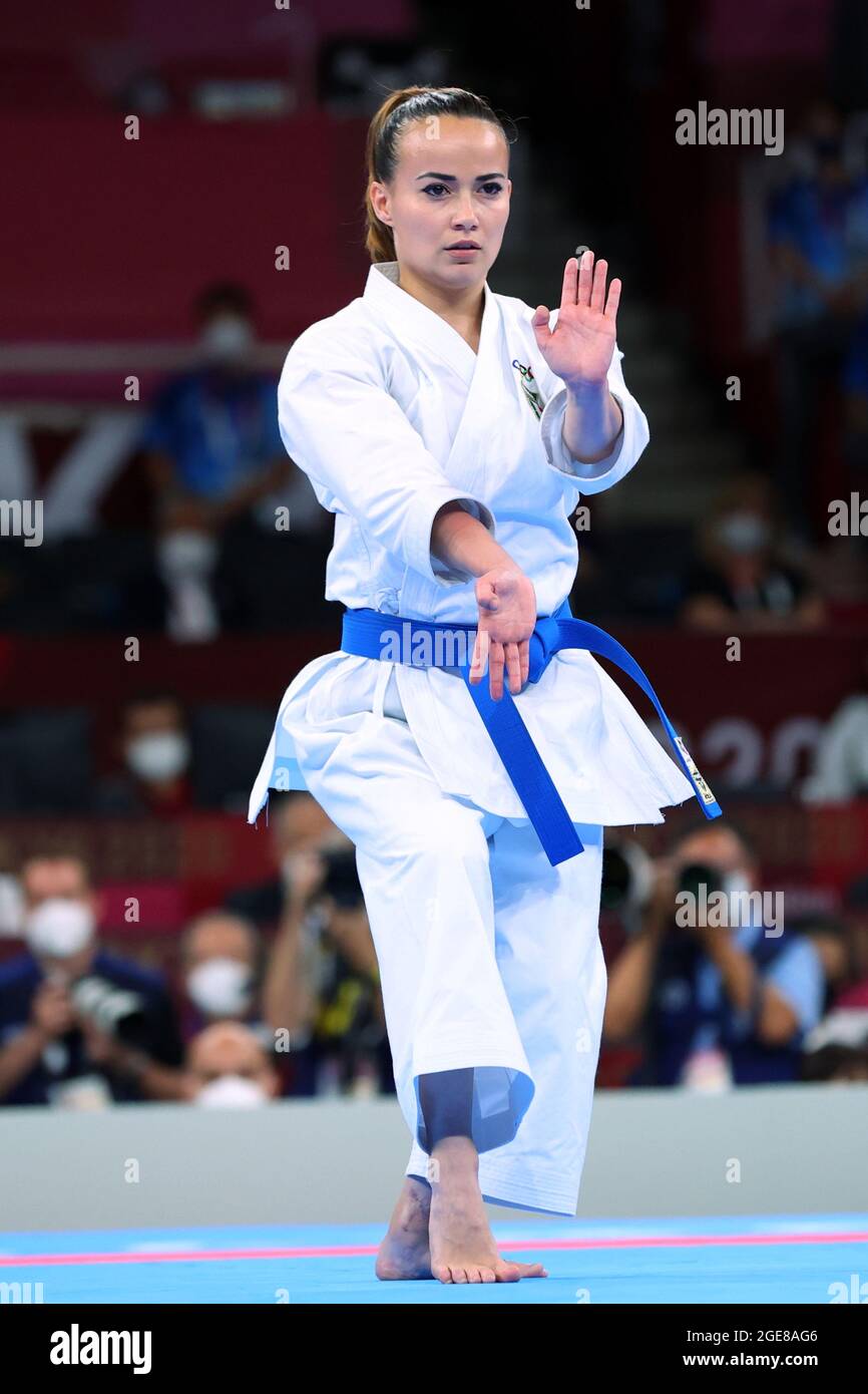 Tokyo, Japan. 5th Aug, 2021. Viviana Bottaro (ITA) Karate Women's Kata 3rd place bout during