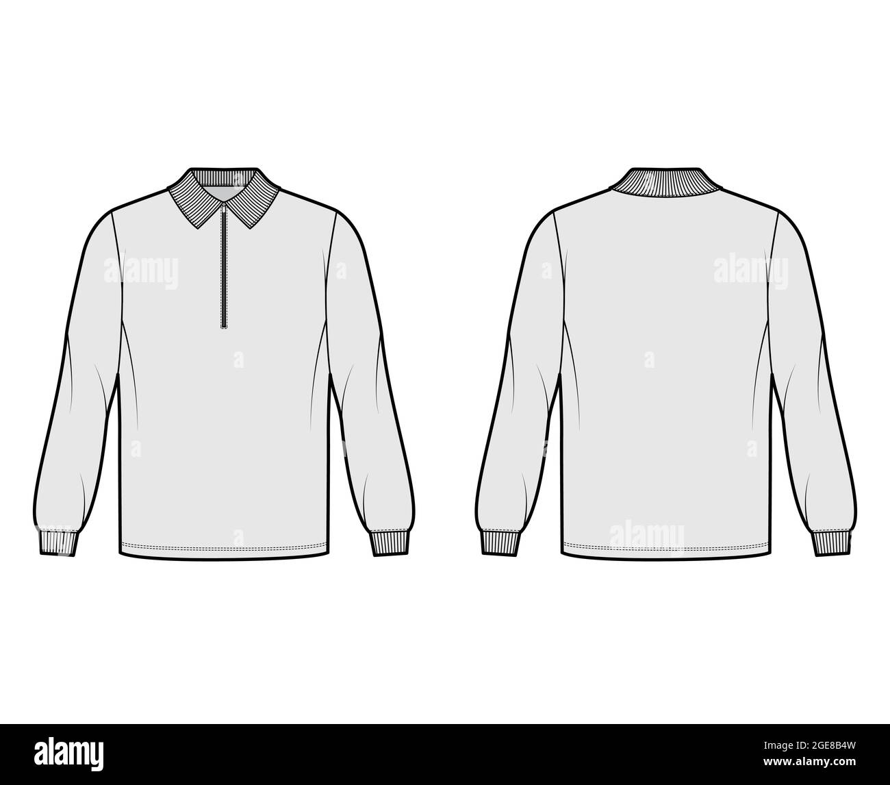 polo technical fashion illustration 